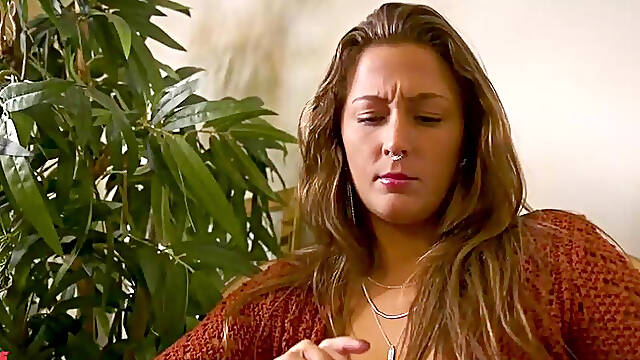 Husband anal fucks wife and her stepsister in bondage