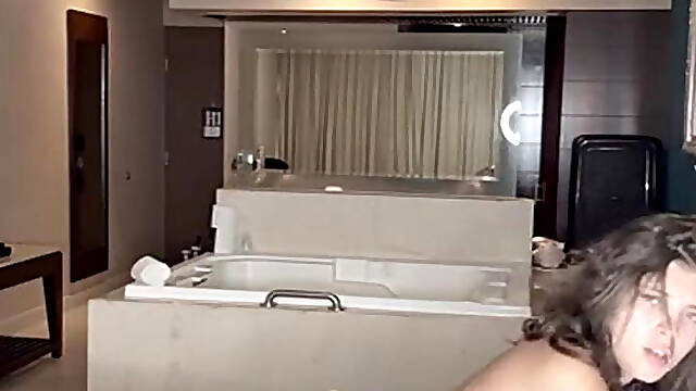 Louisa Rain Gives Head & Gets Her Pussy Banged