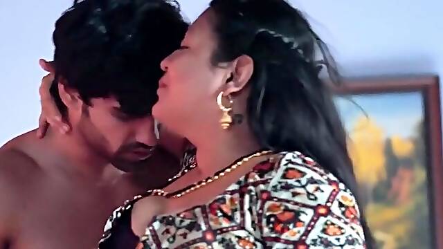 Horny brunette doggystyle