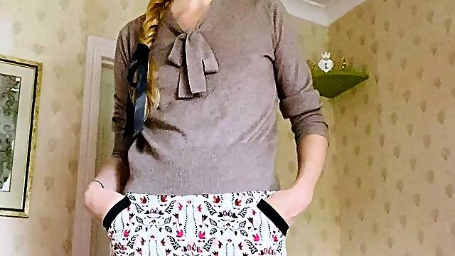 Amateur MILF blonde public toilet sex