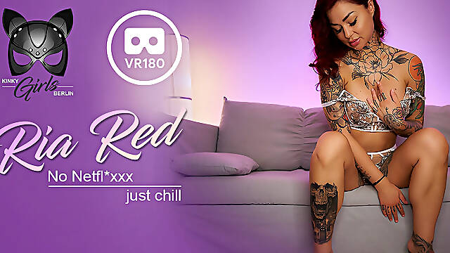 No Netflixx - Tattooed German Babe Solo - SexLikeReal