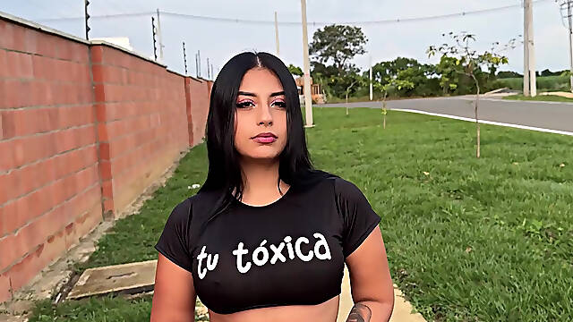 Busty Latina Gets Surprised by an Intense POV Casting Experience