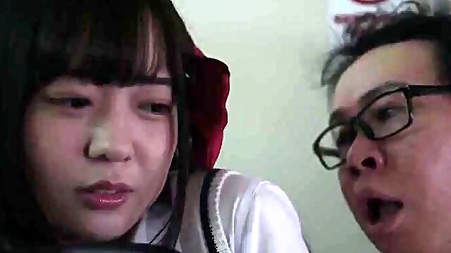 Amateur Asian Lady blowjobs and jerking