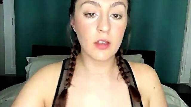 Big boobs milf masturbates with her dildo