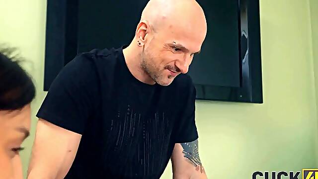 Cuck4k. two cocks 1 mouth eating cock: fest went so well!