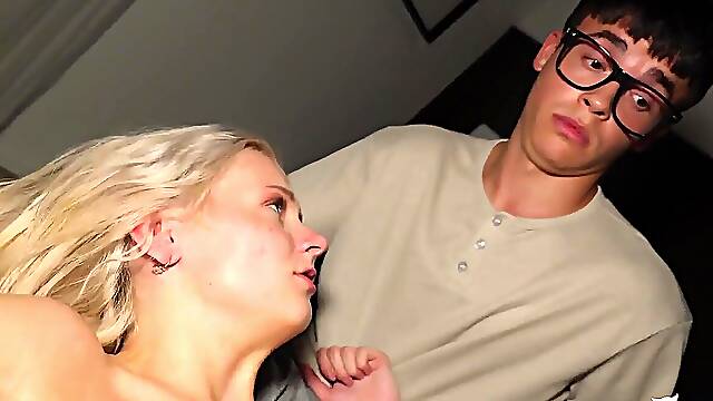 Tall beauty Jessie Rose gets fucked by huge black cock in a nasty club setting.