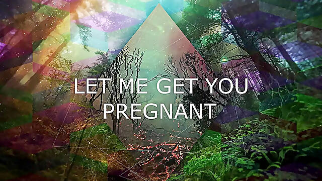 Deep breeding creampie - impregnate me daddy