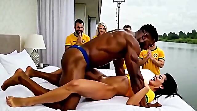 Tight Bachelorettes BBC session in Brazil Part 2 - Anal and Orgasms!