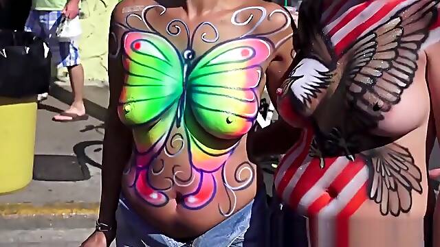 Fantasy Fest Street Flashers Uncensored 4