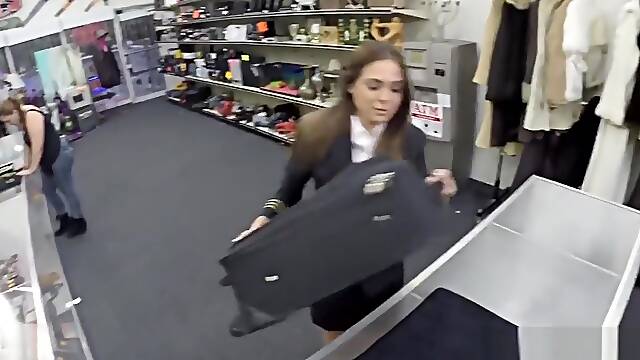 XXX Pawn Shop - Airline Stewardess