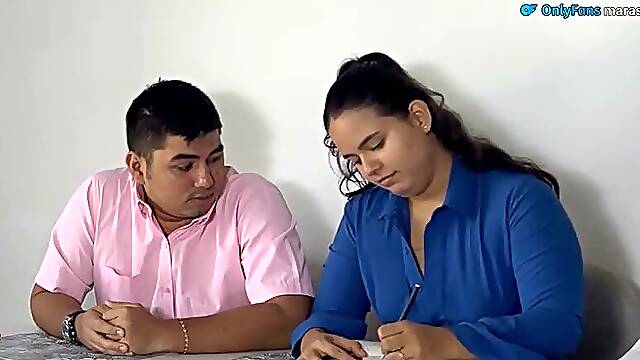 The Big Ass Secretary Girl Failed at Her Job