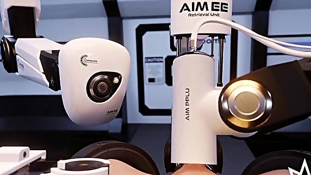 Screwing and cumming with milk machine(WEAR HEADPHONES)