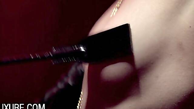 Ariel Rebel is initiated to the lesbo sex dungeon