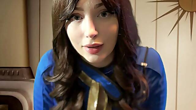 FALLOUT STEPSISTER LUCY HELPS SHY VIRGIN STEPBRO CREAMPIE!