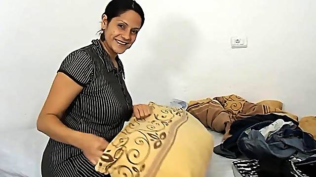 Hotel Cleaner POV Sex