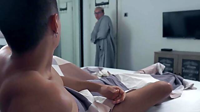 Screwing Stepmom Raw Whilst Daddy Snores 2 Feet Away