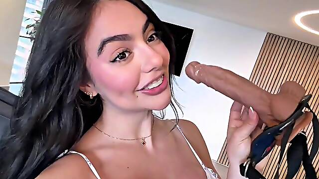 The belt-on gift for my superlatively good ally to use with me