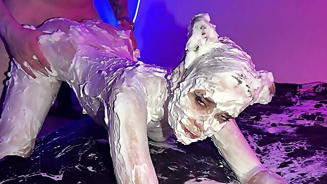 Big booty babe sucks off horny Mexican stud in HD POV