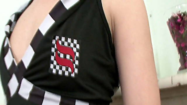 Amazing European blonde satisfies her lover with her tight holes