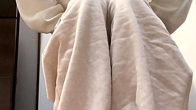 Student rushes to the bathroom has a test in 2 hours | toilet humiliation feet bare feet soles naked