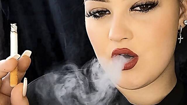 Dominant Smoking Break, first cigarette