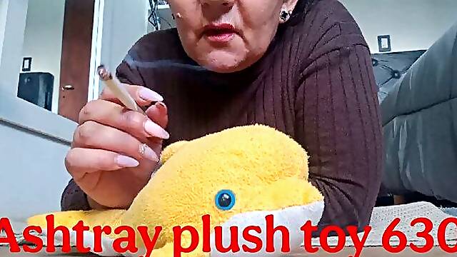 Ashtray plush toy 630