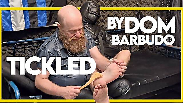 Tickled in Strait Jacket by Dom Barbudo (1080p) Tickling - BDSM - Leather - Master - Submission - Slave - Foot Fetish