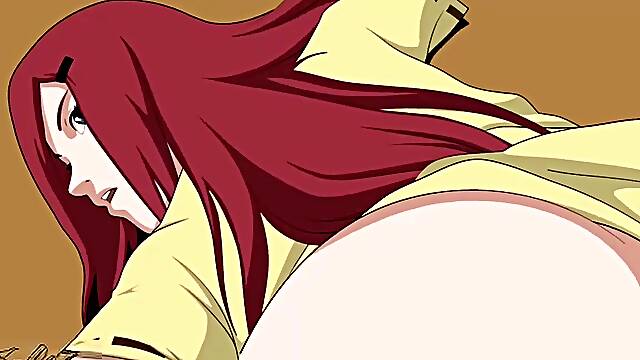 KUSHINA cougar ANAL CREAMPIE full movie Naruto anime porn