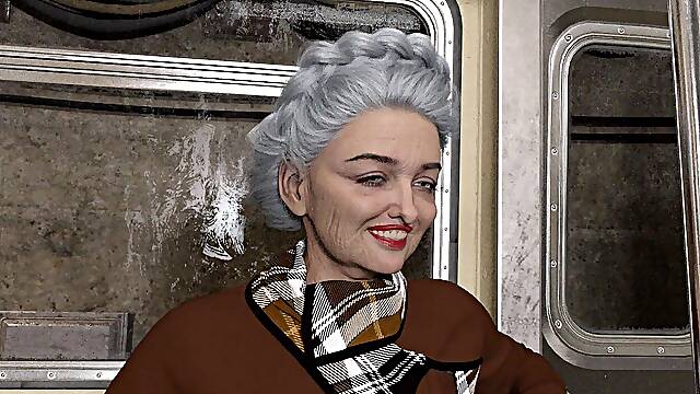 She Always Gets a Seat on the Train - 6