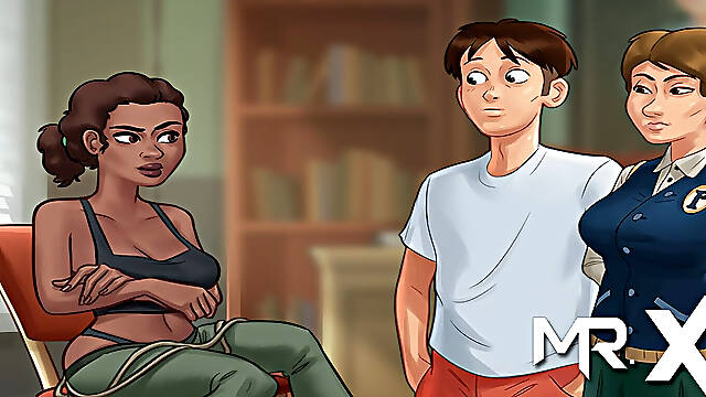 SummertimeSaga - Headmistress Punishes Her Students E2 # 10