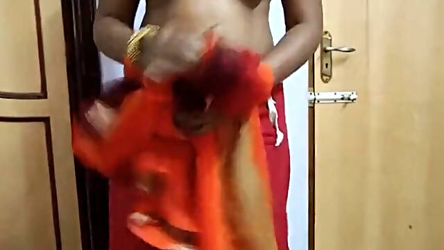 Indian Tamil Aunty Going to Temple Then Spoke to Husband and Wents to Come Sex with Husband with Big Nipples